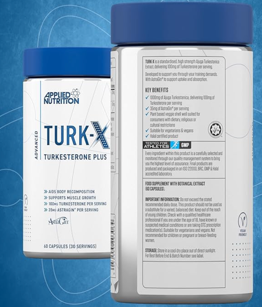 Applied Nutrition Turk-X 60 Caps + Free Clear Whey 150g* - Special Offer
